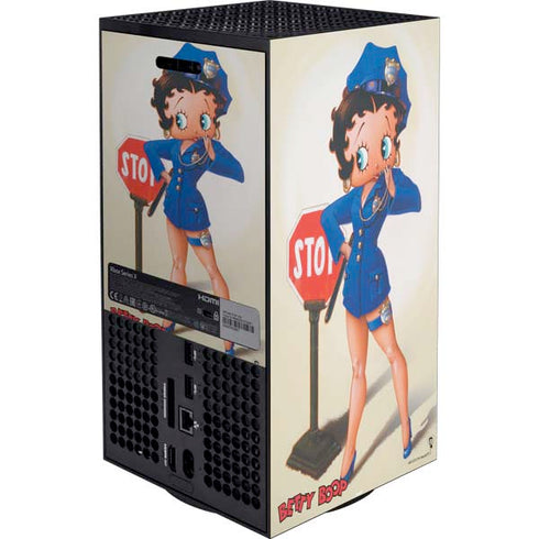 Betty Boop The Police Officer Xbox Series X Bundle Skin